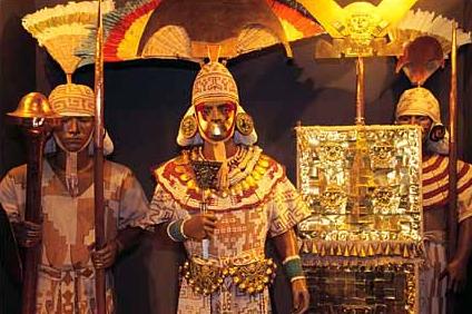 tumba del se�or de sipan peru